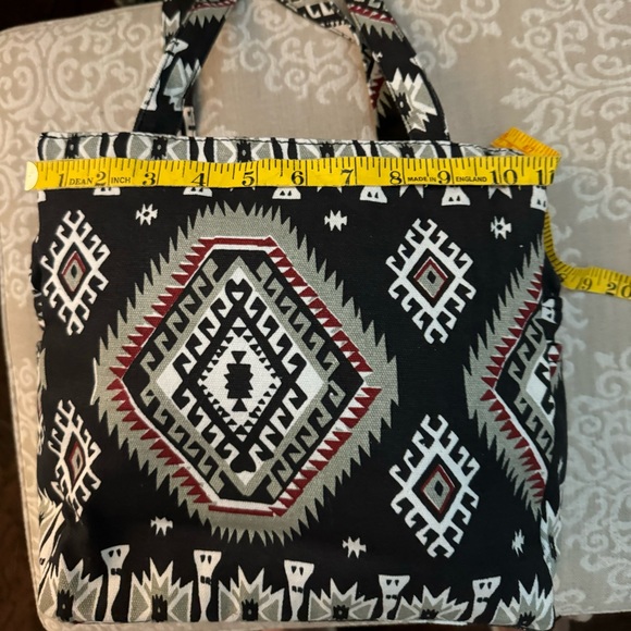 Nice Southwestern Pattern Zip Shoulder Bag - Picture 8 of 13